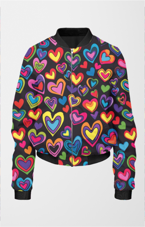 AOP-Hippi-Heats-Design-Women-Bomber Jacket-2