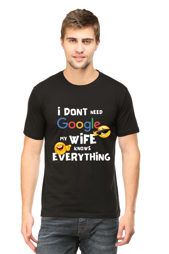 I-Dont-Need-Google-My-Wife-Know-Everything-T-Shirt-Design-Black